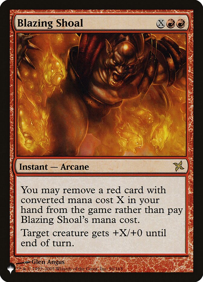 Blazing Shoal [The List] | KingTCG.ca