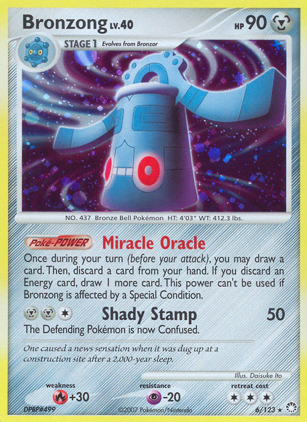 Bronzong (6/123) [Diamond & Pearl: Mysterious Treasures] | KingTCG.ca