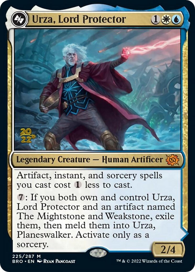 Urza, Lord Protector [The Brothers' War: Prerelease Promos] | KingTCG.ca