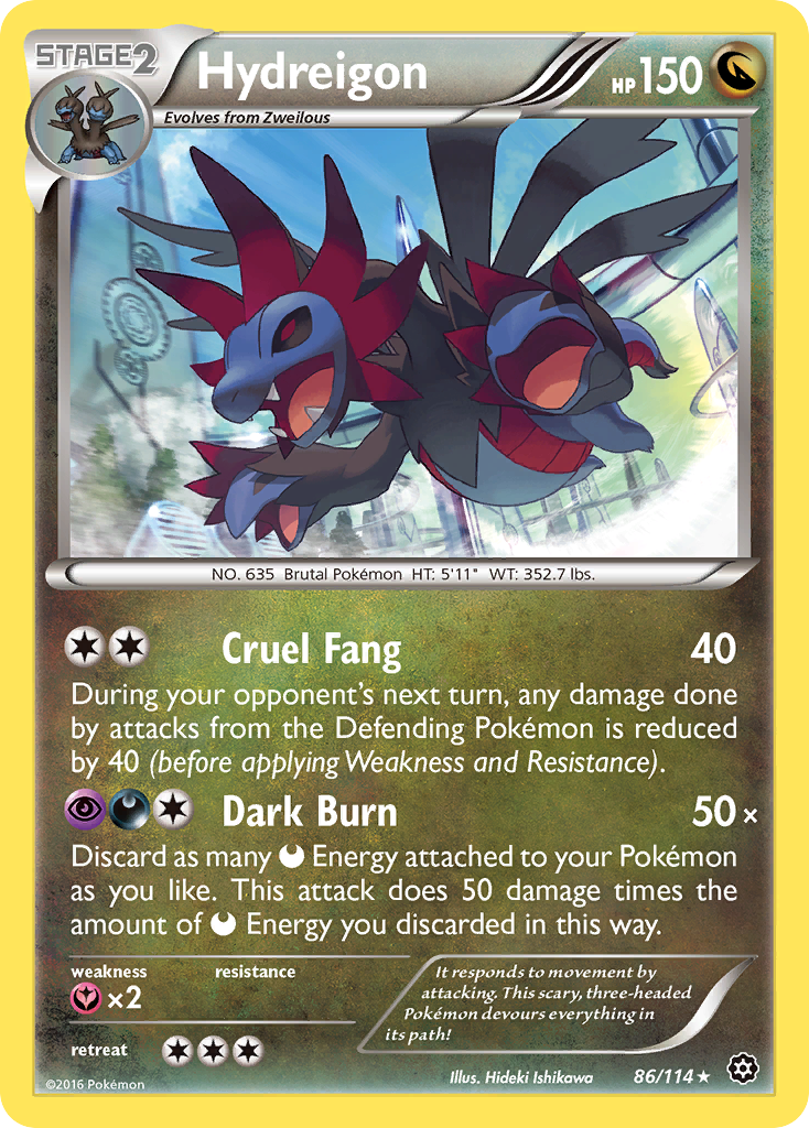 Hydreigon (86/114) [XY: Steam Siege] | KingTCG.ca