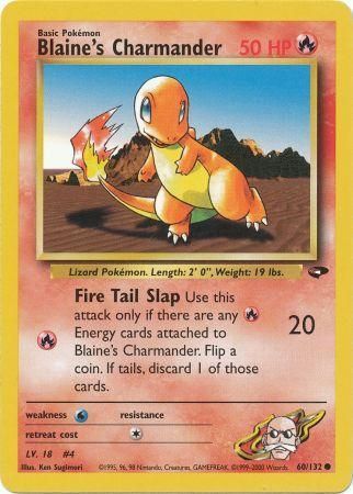 Blaine's Charmander (60/132) [Gym Challenge] | KingTCG.ca