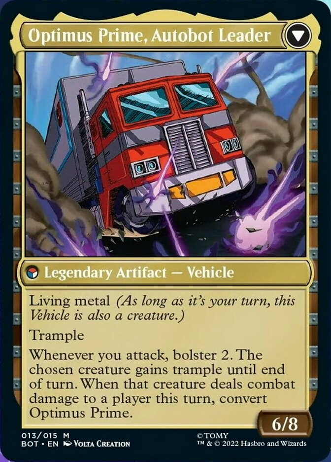 Optimus Prime, Hero // Optimus Prime, Autobot Leader [Universes Beyond: Transformers] | KingTCG.ca