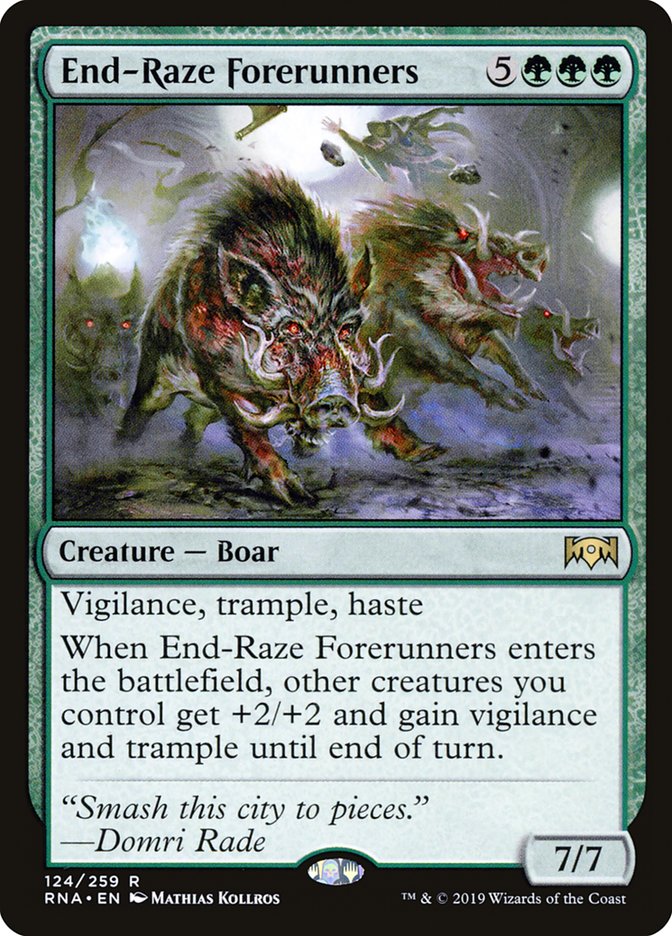 End-Raze Forerunners [Ravnica Allegiance] | KingTCG.ca