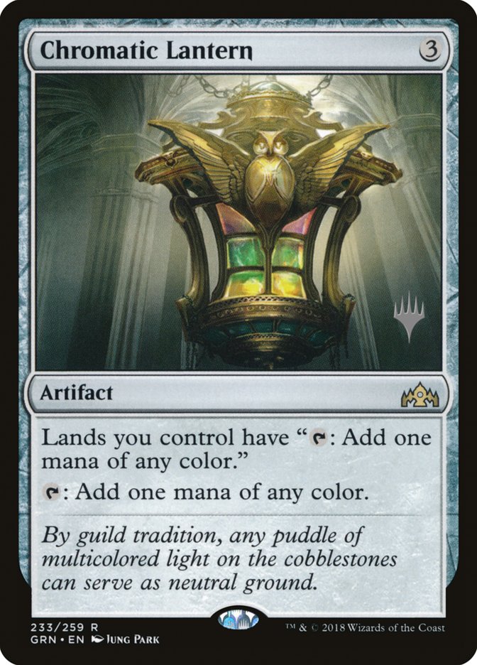 Chromatic Lantern [Guilds of Ravnica Promos] | KingTCG.ca