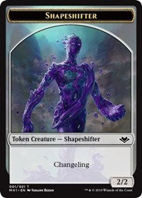 Shapeshifter (001) // Bear (011) Double-sided Token [Modern Horizons Tokens] | KingTCG.ca