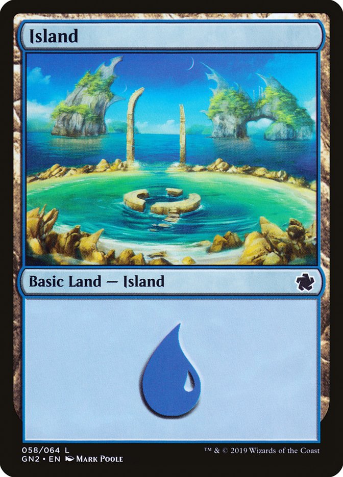 Island (58) [Game Night 2019] | KingTCG.ca