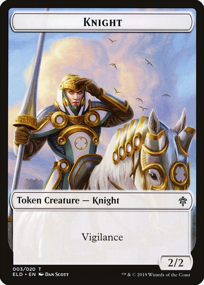 Knight [Throne of Eldraine Tokens] | KingTCG.ca