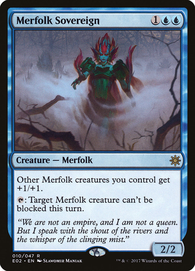 Merfolk Sovereign [Explorers of Ixalan] | KingTCG.ca