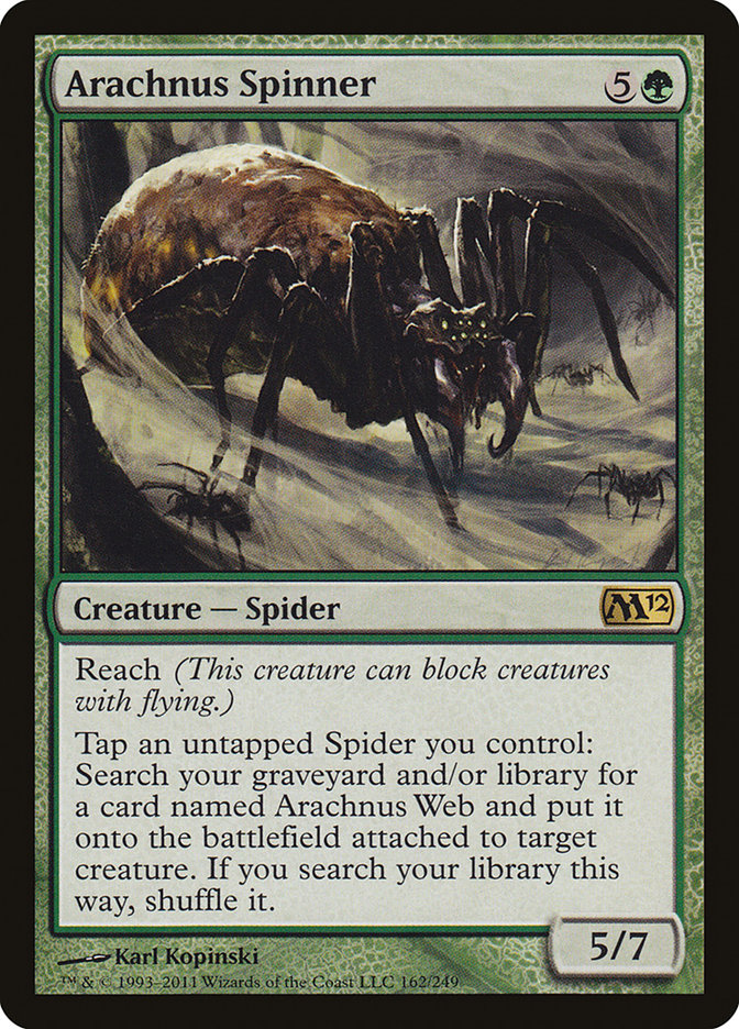 Arachnus Spinner [Magic 2012] | KingTCG.ca