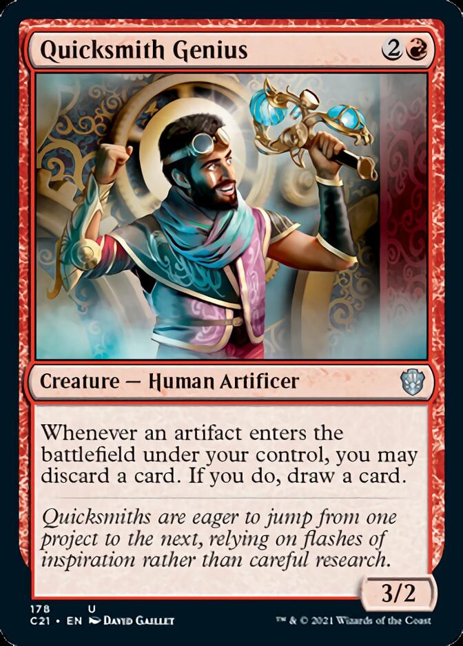 Quicksmith Genius [Commander 2021] | KingTCG.ca