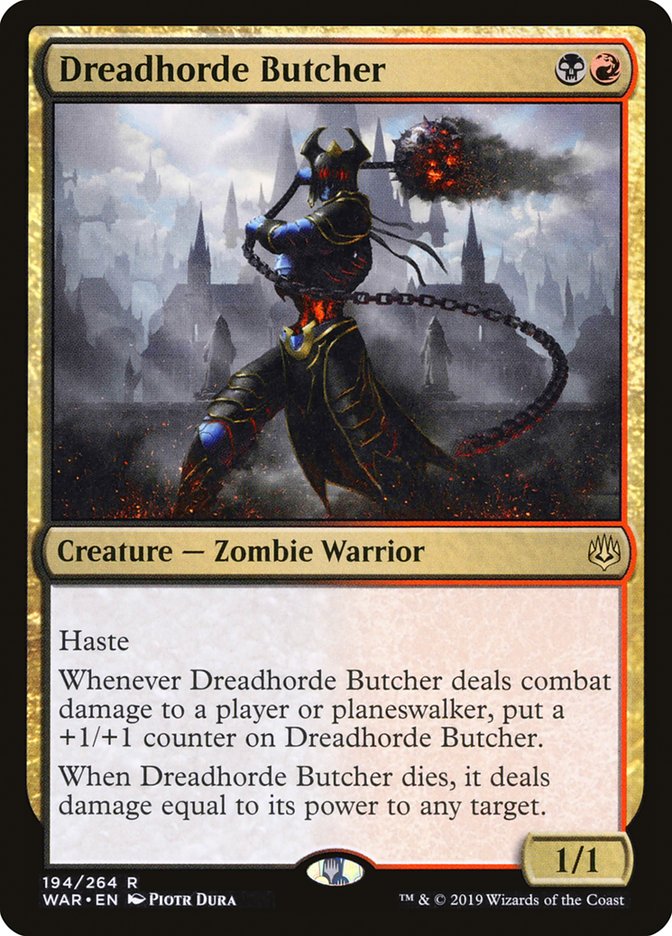 Dreadhorde Butcher [War of the Spark] | KingTCG.ca