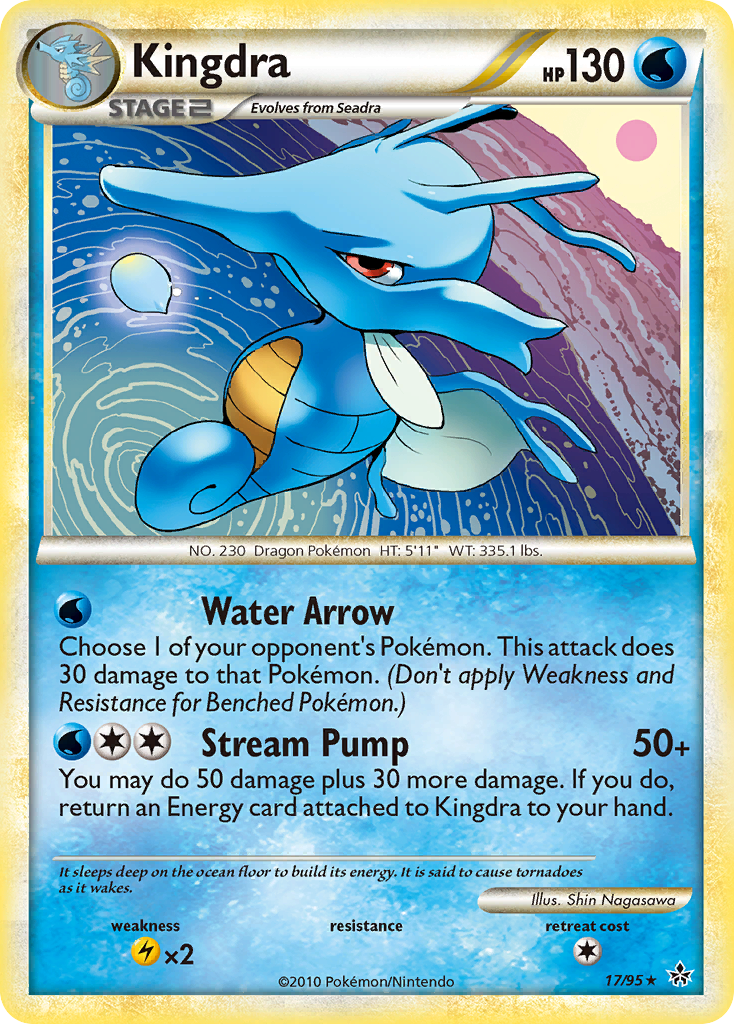 Kingdra (17/95) [HeartGold & SoulSilver: Unleashed] | KingTCG.ca