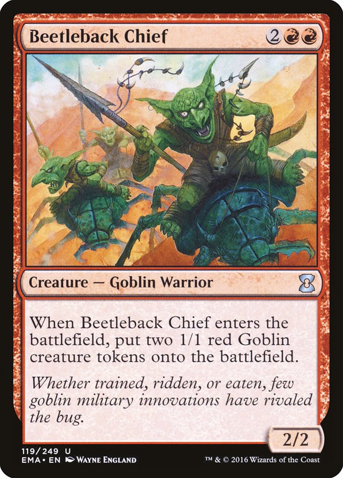 Beetleback Chief [Eternal Masters] | KingTCG.ca