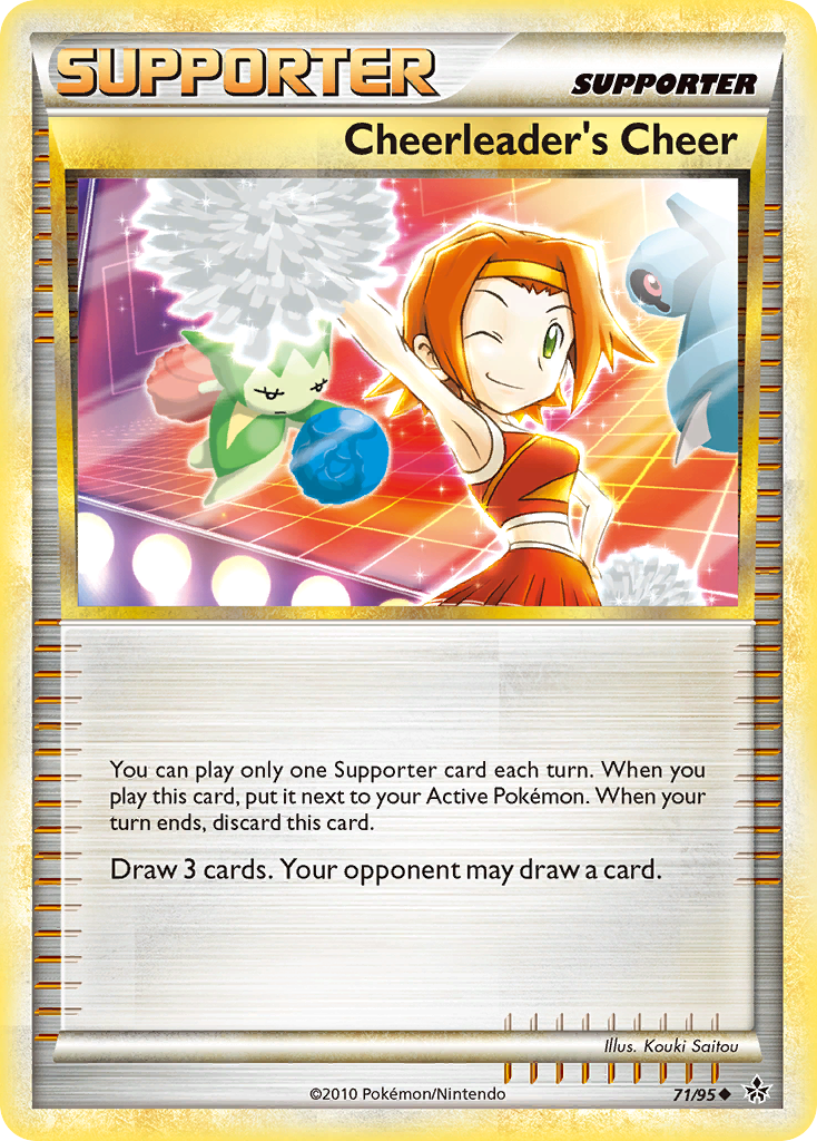 Cheerleader's Cheer (71/95) [HeartGold & SoulSilver: Unleashed] | KingTCG.ca