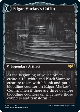 Edgar, Charmed Groom // Edgar Markov's Coffin [Innistrad: Double Feature] | KingTCG.ca