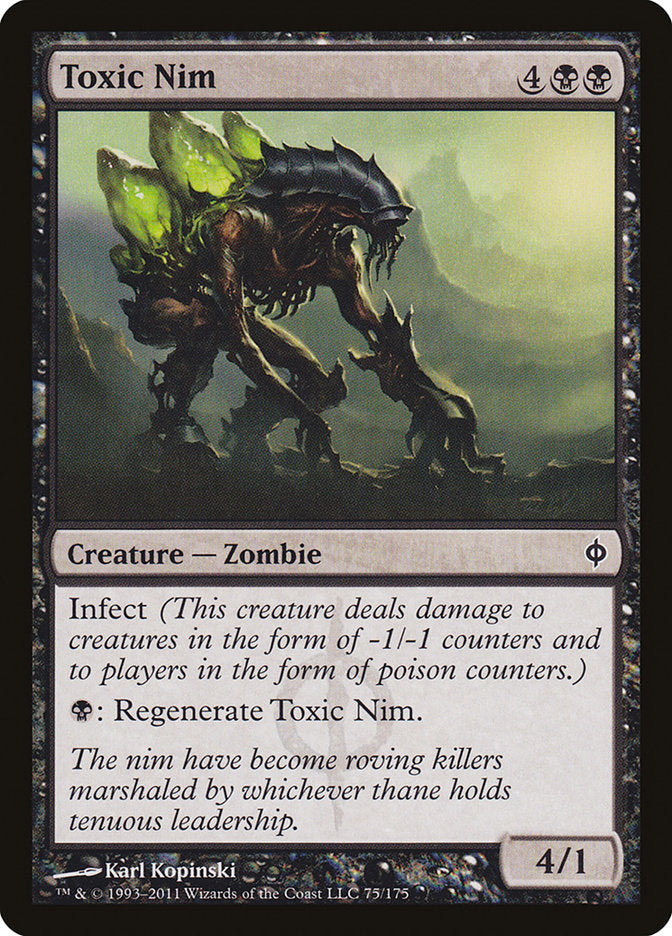 Toxic Nim [New Phyrexia] | KingTCG.ca