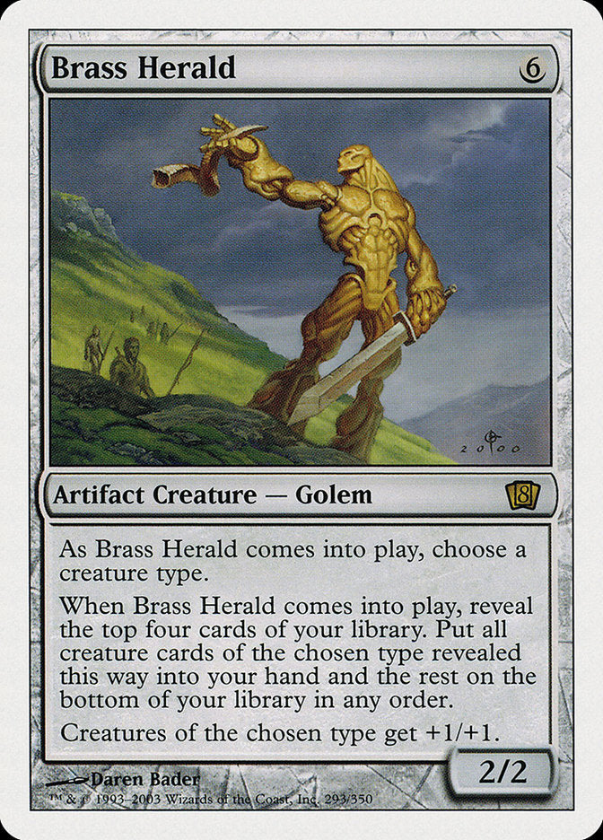 Brass Herald [Eighth Edition] | KingTCG.ca