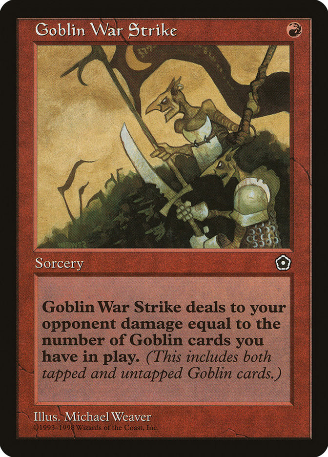 Goblin War Strike [Portal Second Age] | KingTCG.ca