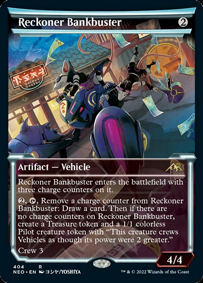 Reckoner Bankbuster (Showcase Soft Glow) [Kamigawa: Neon Dynasty] | KingTCG.ca