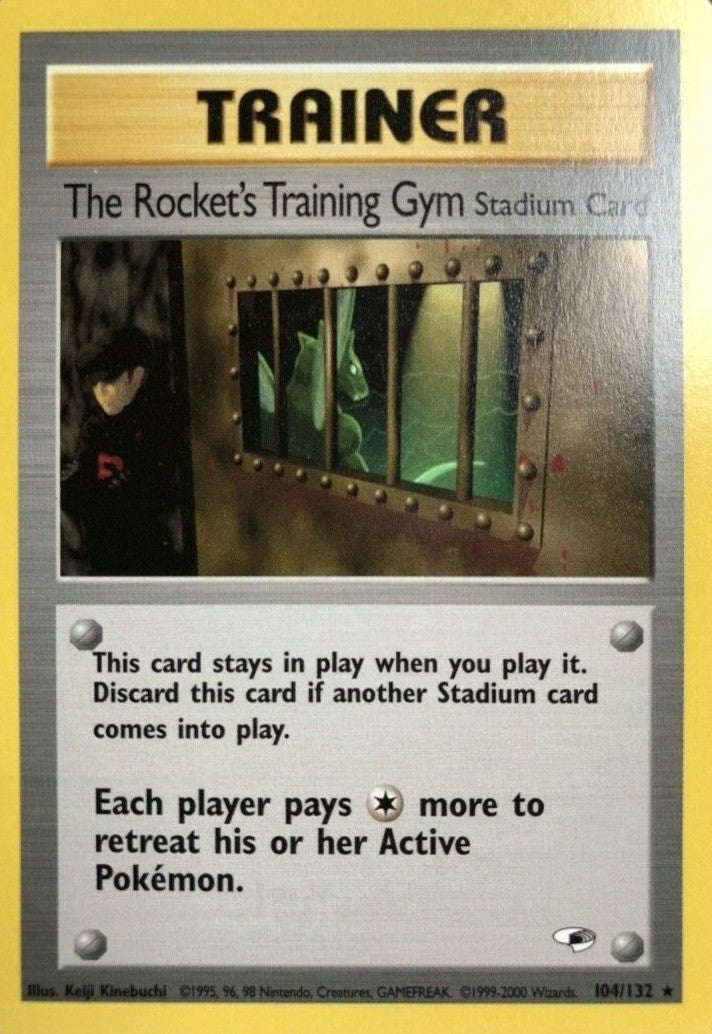 The Rocket's Training Gym (104/132) [Gym Heroes] | KingTCG.ca