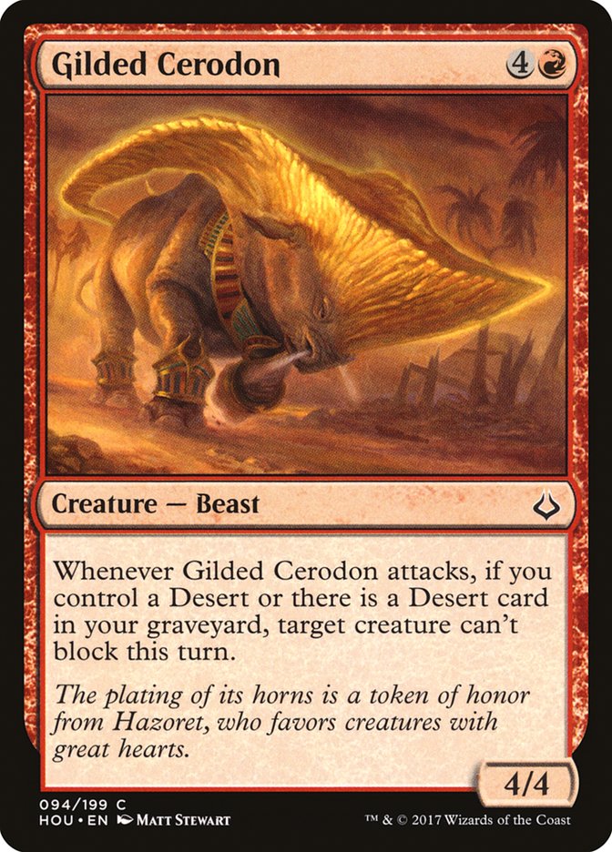 Gilded Cerodon [Hour of Devastation] | KingTCG.ca