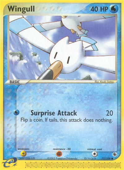 Wingull (77/109) [EX: Ruby & Sapphire] | KingTCG.ca