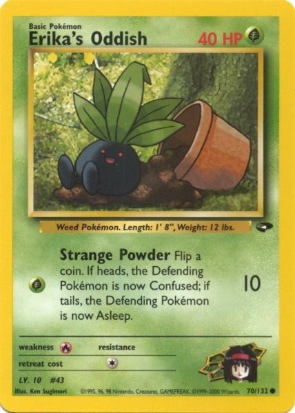 Erika's Oddish (70/132) [Gym Challenge] | KingTCG.ca