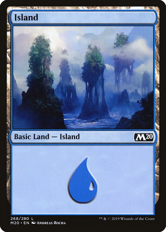 Island (#268) [Core Set 2020] | KingTCG.ca