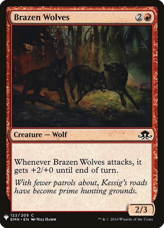 Brazen Wolves [Mystery Booster] | KingTCG.ca