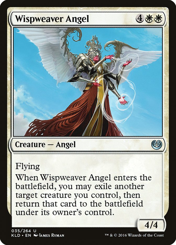 Wispweaver Angel [Kaladesh] | KingTCG.ca