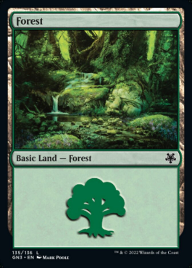 Forest (135) [Game Night: Free-for-All] | KingTCG.ca