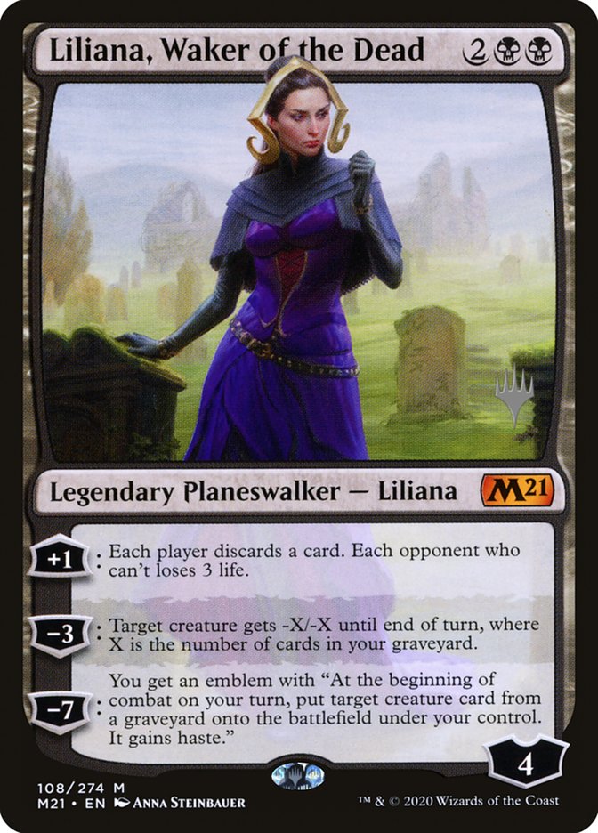 Liliana, Waker of the Dead (Promo Pack) [Core Set 2021 Promos] | KingTCG.ca