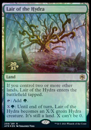 Lair of the Hydra [Dungeons & Dragons: Adventures in the Forgotten Realms Prerelease Promos] | KingTCG.ca