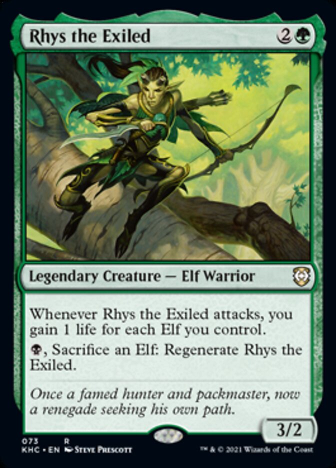 Rhys the Exiled [Kaldheim Commander] | KingTCG.ca