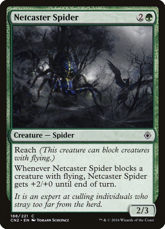 Netcaster Spider [Conspiracy: Take the Crown] | KingTCG.ca