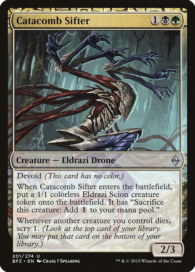 Catacomb Sifter [Battle for Zendikar] | KingTCG.ca