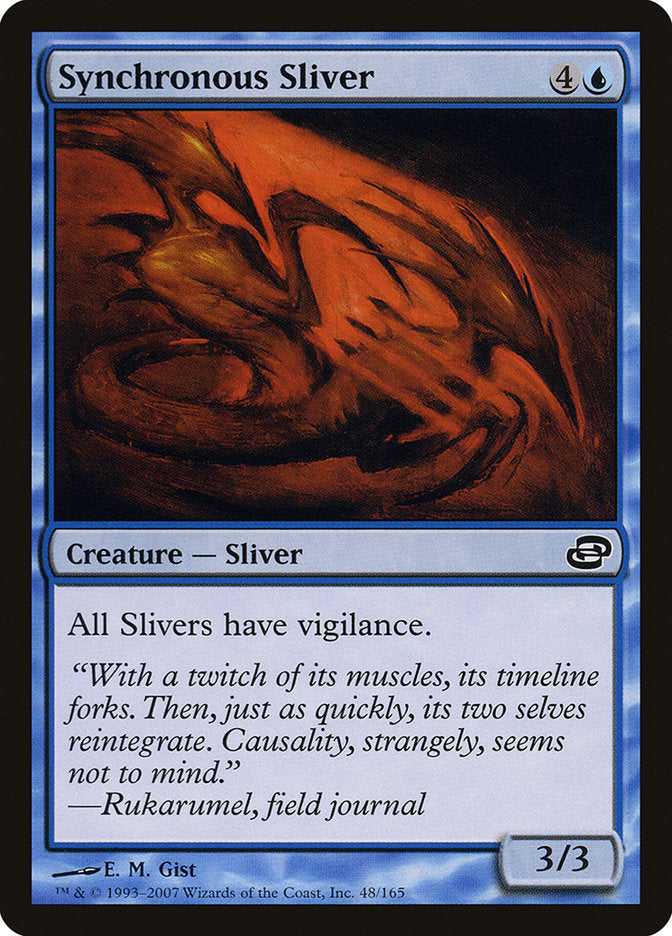 Synchronous Sliver [Planar Chaos] | KingTCG.ca