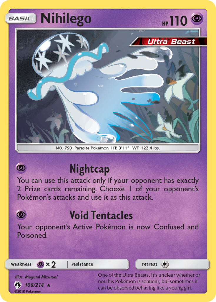 Nihilego (106/214) [Sun & Moon: Lost Thunder] | KingTCG.ca