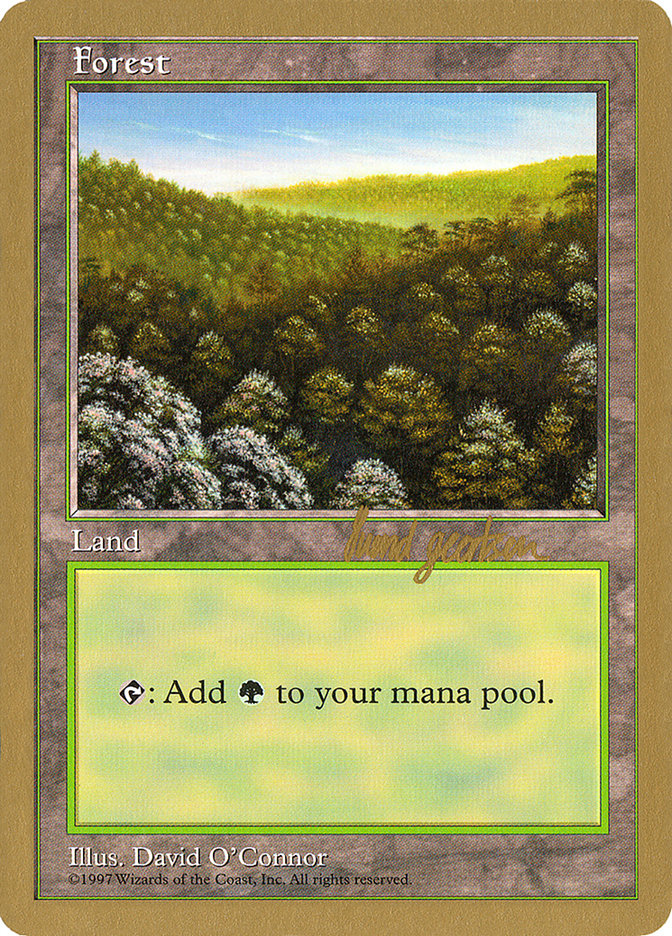 Forest (sg446) (Svend Geertsen) [World Championship Decks 1997] | KingTCG.ca