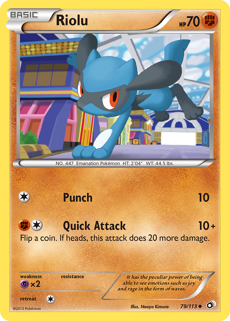 Riolu (79/113) [Black & White: Legendary Treasures] | KingTCG.ca