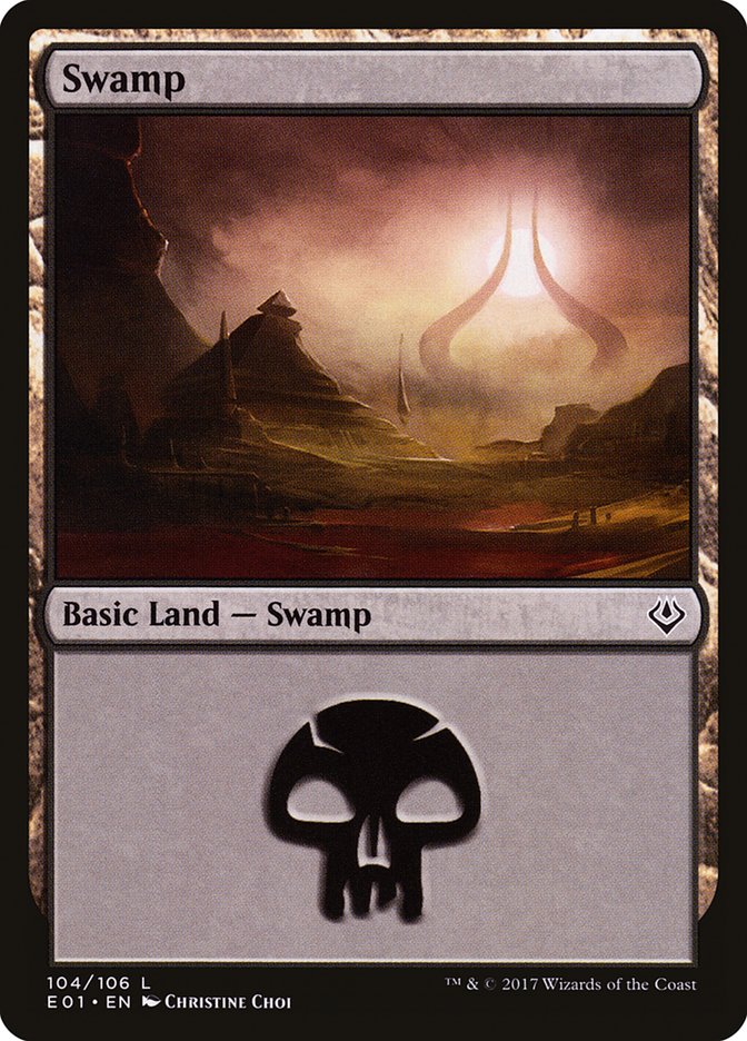 Swamp (104) [Archenemy: Nicol Bolas] | KingTCG.ca