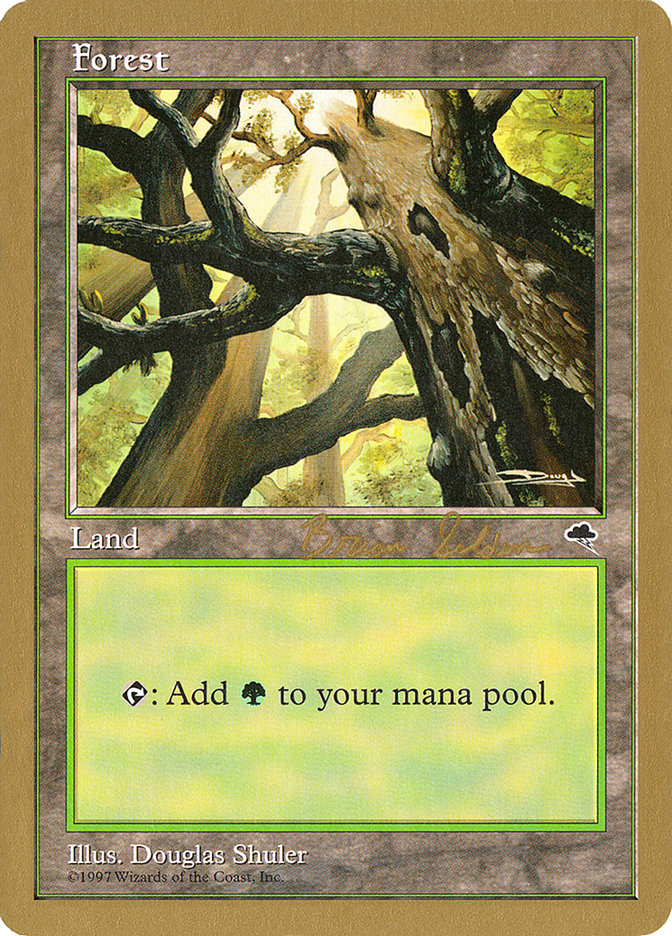 Forest (bs347) (Brian Selden) [World Championship Decks 1998] | KingTCG.ca