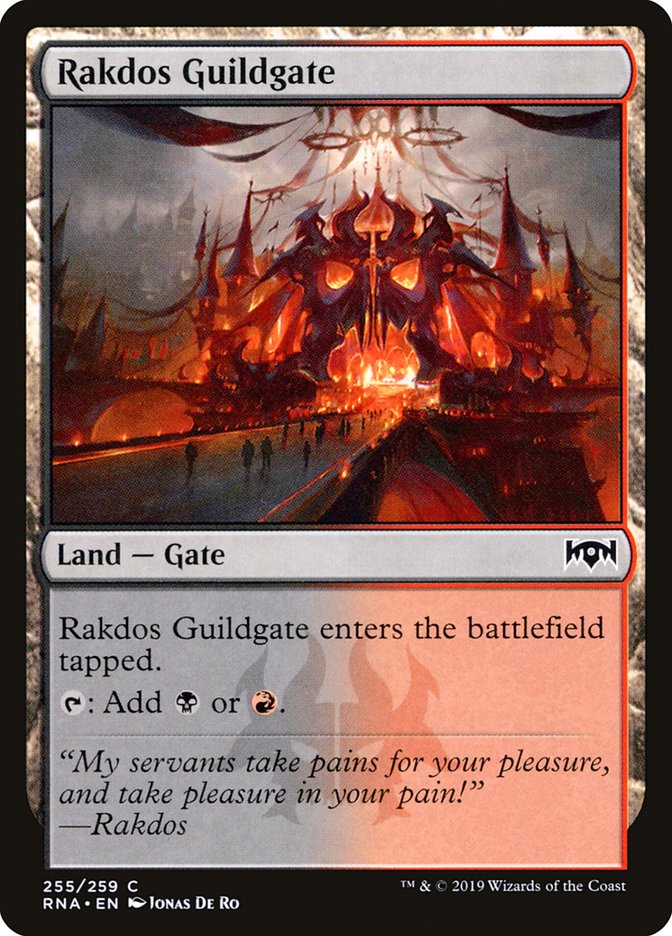 Rakdos Guildgate (255/259) [Ravnica Allegiance] | KingTCG.ca