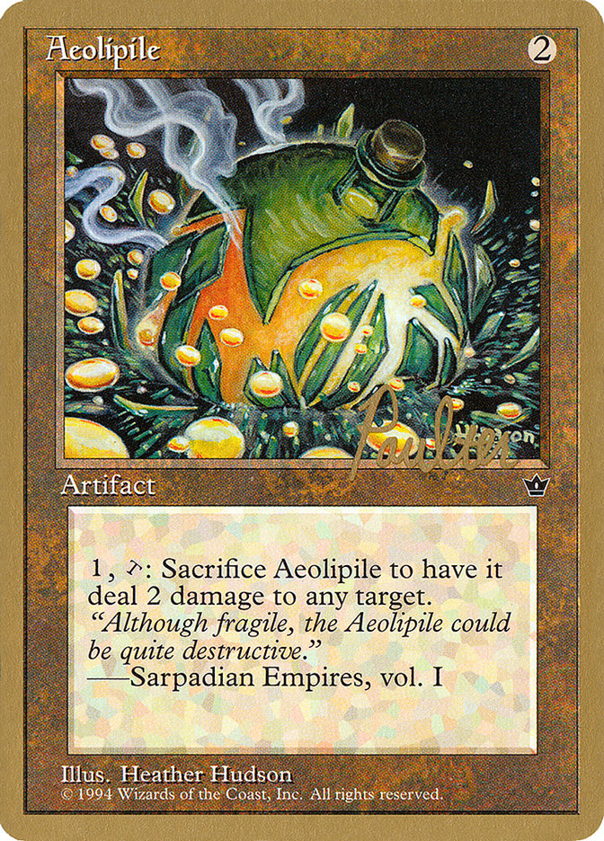 Aeolipile (Preston Poulter) [Pro Tour Collector Set] | KingTCG.ca