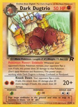 Dark Dugtrio (23/82) [Team Rocket] | KingTCG.ca