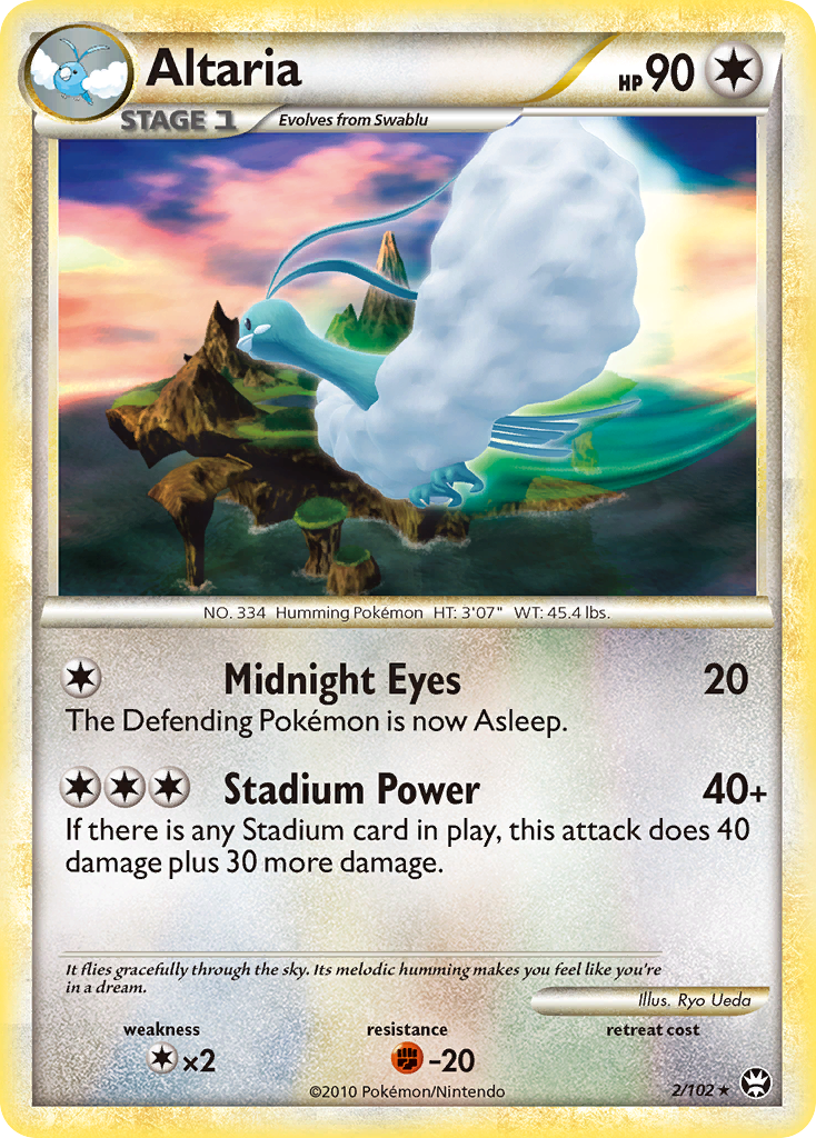 Altaria (2/102) [HeartGold & SoulSilver: Triumphant] | KingTCG.ca