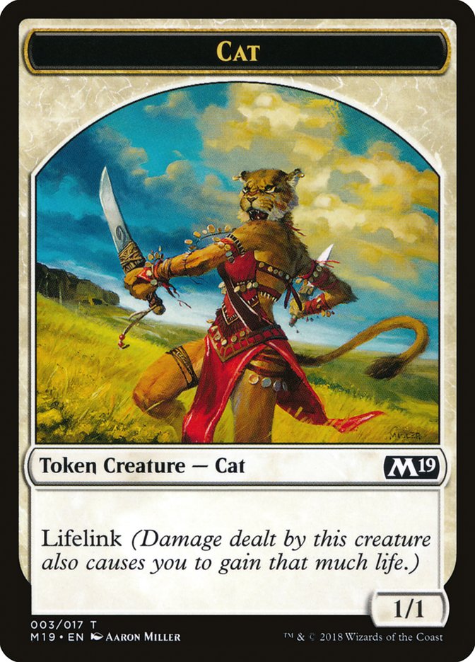 Cat [Core Set 2019 Tokens] | KingTCG.ca