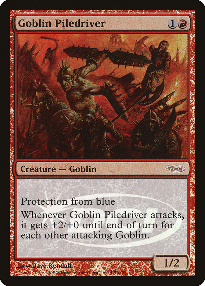 Goblin Piledriver [Judge Gift Cards 2008] | KingTCG.ca