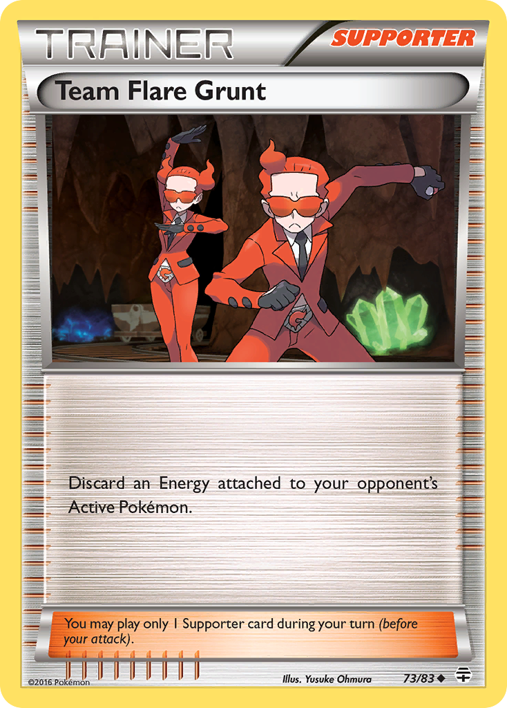 Team Flare Grunt (73/83) [XY: Generations] | KingTCG.ca