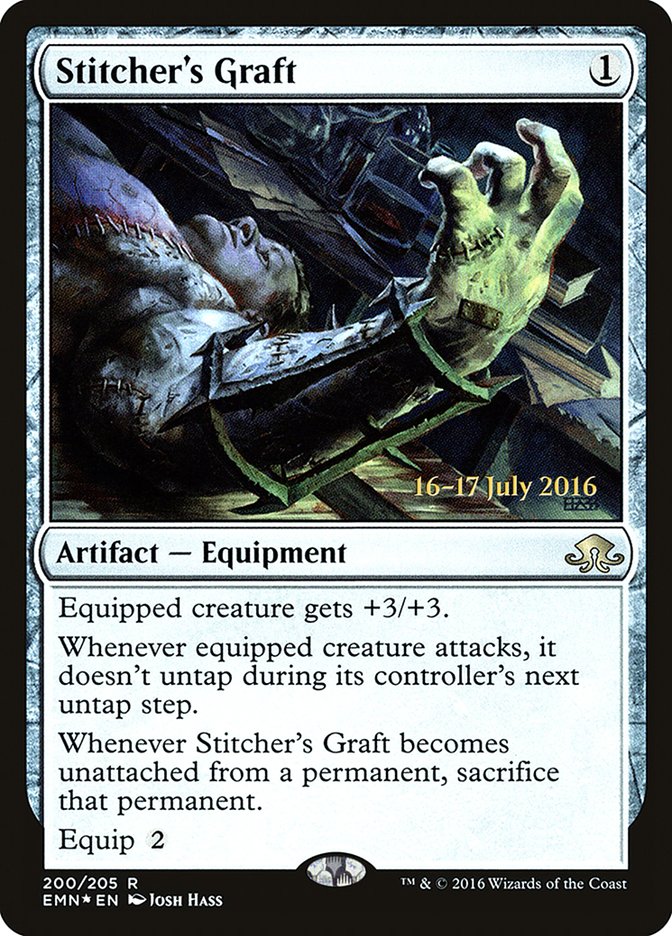 Stitcher's Graft [Eldritch Moon Promos] | KingTCG.ca